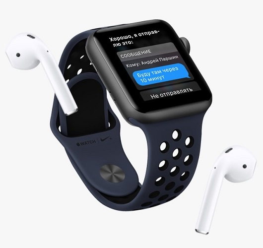 Siri на Apple Watch - Умнее, быстрее. И даже говорит.