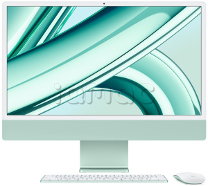 Купить Apple iMac 24" (Custom) Retina 4,5K // Чип Apple M3 8-Core CPU, 8-Core GPU // 24 ГБ, 256 ГБ, Зеленый цвет (2023)