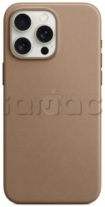 FineWoven чехол MagSafe для iPhone 15 Pro, серо-коричневый цвет