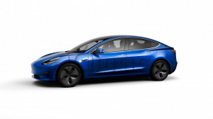 Tesla Model 3 Mid Range Deep Blue Metallic