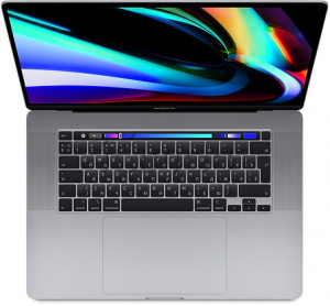 Купить MacBook Pro 16" «Серый космос» (MVVK2) + Touch Bar и Touch ID // Core i9 2,3 ГГц, 16 ГБ, 1 ТБ SSD, AMD RPro 5500M (Late 2019)