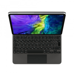 Чехол-Клавиатура Magic Keyboard для iPad Pro 11 дюймов (1,2,3,4-го поколения), русская раскладка (ear 2020)