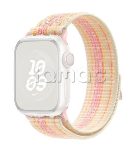 41мм Спортивный браслет Nike цвета «Сияющая звезда/розовый» для Apple Watch