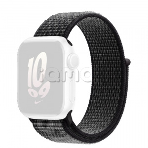 41мм Спортивный браслет Nike цвета «Черный/снежная вершина» для Apple Watch