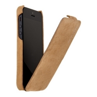 Чехол для iPhone 5s Borofone Shark flip Leather Case Brown