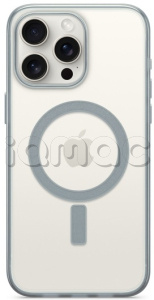 Чехол OtterBox Lumen Series с MagSafe для iPhone 15 Pro, серый цвет