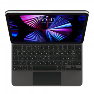 Чехол-Клавиатура Magic Keyboard для iPad Pro 11 дюймов (1,2,3,4-го поколения) и iPad Air (4‑го поколения), русская раскладка (ear 2021), чёрный цвет