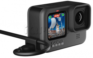 Купить Крышка с отверстием для сквозной зарядки USB для камеры GoPro HERO9/10 (USB Pass-Through Door)