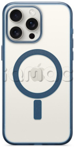 Чехол OtterBox Lumen Series с MagSafe для iPhone 15 Pro, синий цвет