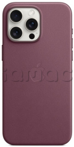 FineWoven чехол MagSafe для iPhone 15 Pro Max, цвет "шелковица"