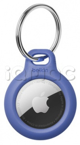 Брелок с кольцом для ключей Belkin для AirTag, синий цвет