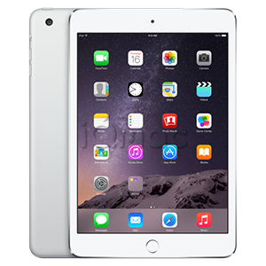 Купить APPLE iPad mini 3 16Gb Silver Wi-Fi + Cellular