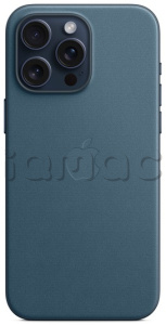 FineWoven чехол MagSafe для iPhone 15 Pro, цвет "тихоокеанский синий"