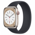 Apple Watch Series 8 // 45мм GPS + Cellular // Корпус из алюминия цвета "сияющая звезда", монобраслет цвета "темная ночь"