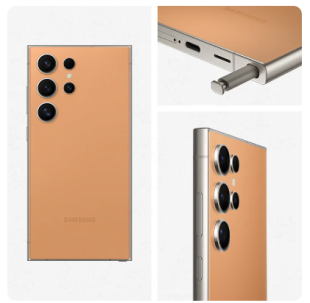 Смартфон Samsung Galaxy S24 Ultra, 12Гб/512Гб, Оранжевый титан (Эксклюзивный цвет)