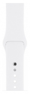 Apple Watch Series 2 38мм Корпус из серебристого алюминия, спортивный ремешок белого цвета (MNNW2)