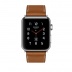 Apple Watch Series 3 Hermès // 42мм GPS + Cellular // Корпус из нержавеющей стали, ремешок Single Tour из кожи Swift цвета Fauve Barenia (MQLP2)