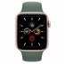 Apple Watch Series 5 // 44мм GPS + Cellular // Корпус из алюминия золотого цвета, спортивный ремешок цвета «сосновый лес»