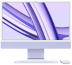 Apple iMac 24" Retina 4,5K // Чип Apple M3 8-Core CPU, 10-Core GPU // 8 ГБ, 512 ГБ, Фиолетовый цвет (2023)