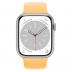Apple Watch Series 8 // 41мм GPS + Cellular // Корпус из алюминия серебристого цвета, монобраслет цвета "солнечное сияние"
