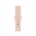Apple Watch Series 5 // 40мм GPS + Cellular // Корпус из алюминия серебристого цвета, спортивный ремешок цвета «розовый песок»