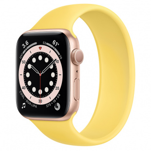 Apple Watch Series 6 // 40мм GPS // Корпус из алюминия золотого цвета, монобраслет имбирного цвета