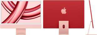Apple iMac 24" Retina 4,5K // Чип Apple M3 8-Core CPU, 8-Core GPU // 8 ГБ, 256 ГБ, Розовый цвет (2023)