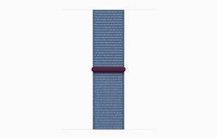 Apple Watch Series 9 // 41мм GPS // Корпус из алюминия цвета "сияющая звезда", спортивный браслет цвета "синяя зима"