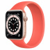 Apple Watch Series 6 // 44мм GPS // Корпус из алюминия золотого цвета, монобраслет цвета «Розовый цитрус»