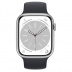Apple Watch Series 8 // 41мм GPS // Корпус из алюминия серебристого цвета, монобраслет цвета "темная ночь"