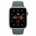 Apple Watch Series 5 // 44мм GPS + Cellular // Корпус из алюминия серебристого цвета, спортивный ремешок цвета «сосновый лес»