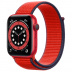 Apple Watch Series 6 // 44мм GPS + Cellular // Корпус из алюминия цвета (PRODUCT)RED, спортивный браслет цвета (PRODUCT)RED