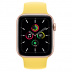 Apple Watch SE // 44мм GPS // Корпус из алюминия золотого цвета, монобраслет имбирного цвета (2020)
