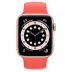 Apple Watch Series 6 // 40мм GPS // Корпус из алюминия золотого цвета, монобраслет цвета «Розовый цитрус»