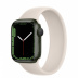 Apple Watch Series 7 // 41мм GPS // Корпус из алюминия зеленого цвета, монобраслет цвета «сияющая звезда»