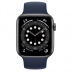 Apple Watch Series 6 // 44мм GPS // Корпус из алюминия цвета "серый космос", монобраслет цвета «Тёмный ультрамарин»