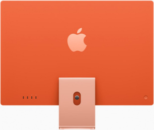 Apple iMac 24" (Z132000BM) Retina 4,5K // Чип Apple M1 8-Core CPU, 8-Core GPU // 8 ГБ, 512 ГБ, Оранжевый цвет (2021)