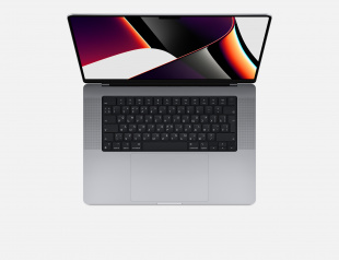 MacBook Pro 16" «Серый космос» (Custom) + Touch ID // Чип Apple M1 Max 10-Core CPU, 32-Core GPU, 64 ГБ, 4 ТБ (Late 2021)