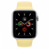 Apple Watch Series 5 // 44мм GPS + Cellular // Корпус из алюминия серебристого цвета, спортивный ремешок цвета «лимонный мусс»
