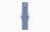 Apple Watch Series 9 // 45мм GPS+Cellular // Корпус из нержавеющей стали графитового цвета, спортивный ремешок цвета "синяя зима"