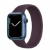 Apple Watch Series 7 // 41мм GPS // Корпус из алюминия синего цвета, монобраслет цвета «тёмная вишня»