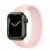 Apple Watch Series 7 // 41мм GPS // Корпус из алюминия зеленого цвета, монобраслет цвета «розовый мел»