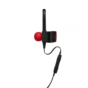Беспроводные наушники PowerBeats3, коллекция Beats Decade, цвет «дерзкий чёрно-красный»