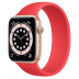 Apple Watch Series 6 // 40мм GPS // Корпус из алюминия золотого цвета, монобраслет цвета (PRODUCT)RED