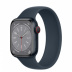 Apple Watch Series 8 // 41мм GPS + Cellular // Корпус из алюминия цвета "темная ночь", монобраслет цвета "синий шторм"
