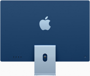 Apple iMac 24" (Custom) Retina 4,5K // Чип Apple M1 8-Core CPU, 7-Core GPU // 16 ГБ, 512 ГБ, Синий цвет (2021)