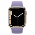 Apple Watch Series 7 // 45мм GPS // Корпус из алюминия цвета «сияющая звезда», монобраслет цвета «английская лаванда»