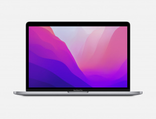 MacBook Pro 13" «Серый космос» (Custom) Touch Bar + Touch ID // Чип Apple M2 8-Core CPU, 10-Core GPU, 24 ГБ, 512 ГБ (2022)
