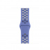 Apple Watch Series 5 // 40мм GPS + Cellular // Корпус из алюминия серебристого цвета, спортивный ремешок Nike цвета «синяя пастель/чёрный»