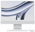 Apple iMac 24" (MQRK3) Retina 4,5K // Чип Apple M3 8-Core CPU, 10-Core GPU // 8 ГБ, 512 ГБ, Серебристый цвет (2023)